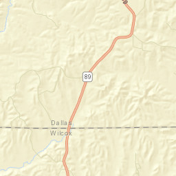 Carlowville Alabama Street Map