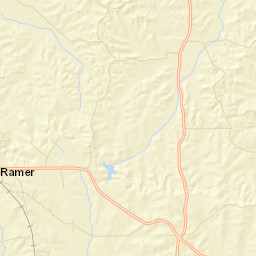 Gibson Alabama Street Map