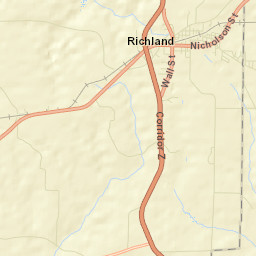Richland Street Map