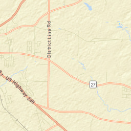 Sumter County Street Map