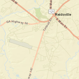 Reidsville Street Map