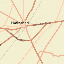 Hafizabad Street Map