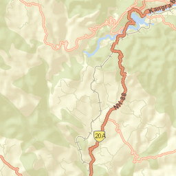 Kangar Street Map
