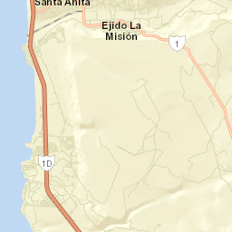 Santa Anita Street Map