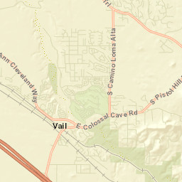 Vail Arizona Street Map