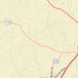 Caldwell Parish Street Map