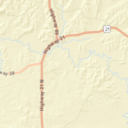 McBrydes Alabama Street Map