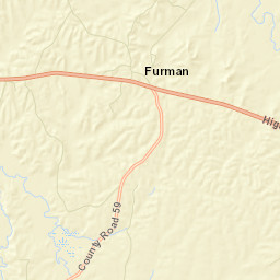 Furman Alabama Street Map