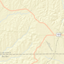 Fort Deposit Alabama Street Map