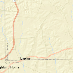 Naftel Alabama Street Map