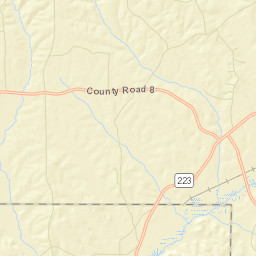Colina Alabama Street Map