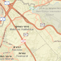 Bet Dagan Street Map