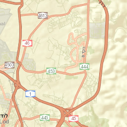 Shoham Street Map
