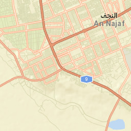Najaf Street Map