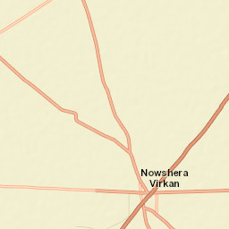 Naushahra Virkan Street Map