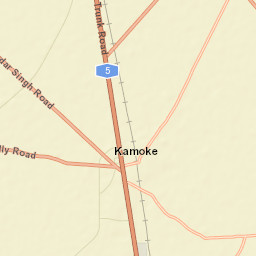 Kamoke Street Map