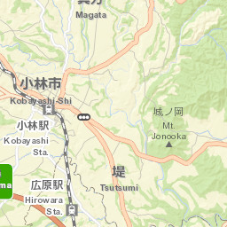 Kobayashi Street Map