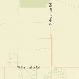 Corona de Tucson Arizona Street Map