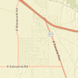 Mountain View Arizona Street Map