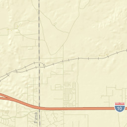 Mescal Arizona Street Map