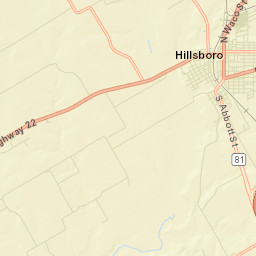 Hill County Street Map