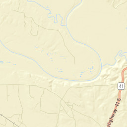 Dry Forks Alabama Street Map