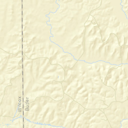 Monterey Alabama Street Map