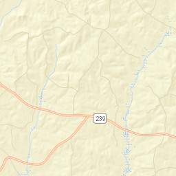 Greens Crossroads Alabama Street Map