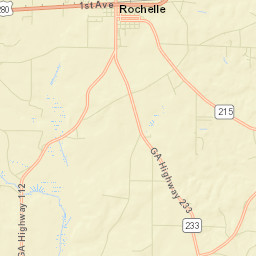 Rochelle Street Map