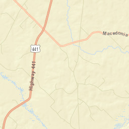 Telfair County Street Map