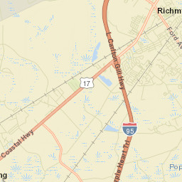 Richmond Hill Street Map