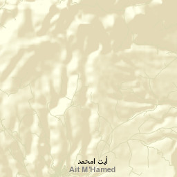 Azilal Province Street Map
