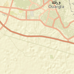 Ouargla Street Map