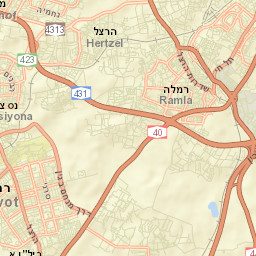 Ramla Street Map