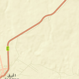 Al Azraq ash Shamālī Street Map