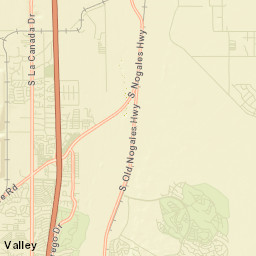 Duval Arizona Street Map
