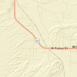 Curtiss Arizona Street Map