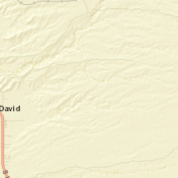 Saint David Arizona Street Map