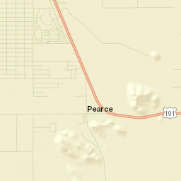 Pearce Arizona Street Map