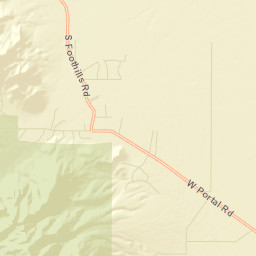 Portal Arizona Street Map