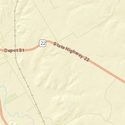 Bosque County Street Map