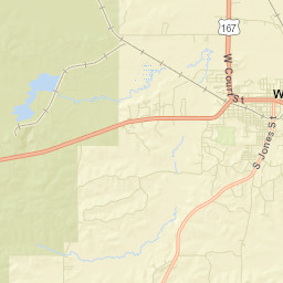 Winn Parish Street Map