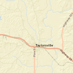 Taylorsville Street Map