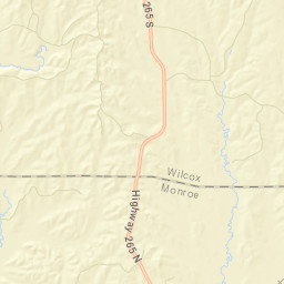 Chestnut Alabama Street Map