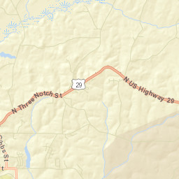 Pinewood Estates Alabama Street Map