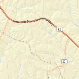 Quitman County Street Map