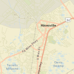 Fort Stewart Street Map