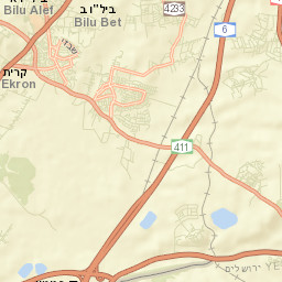 Mazkeret Batya Street Map