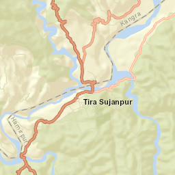 Tira Sujanpur Street Map