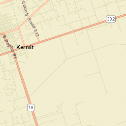 Winkler County Street Map
